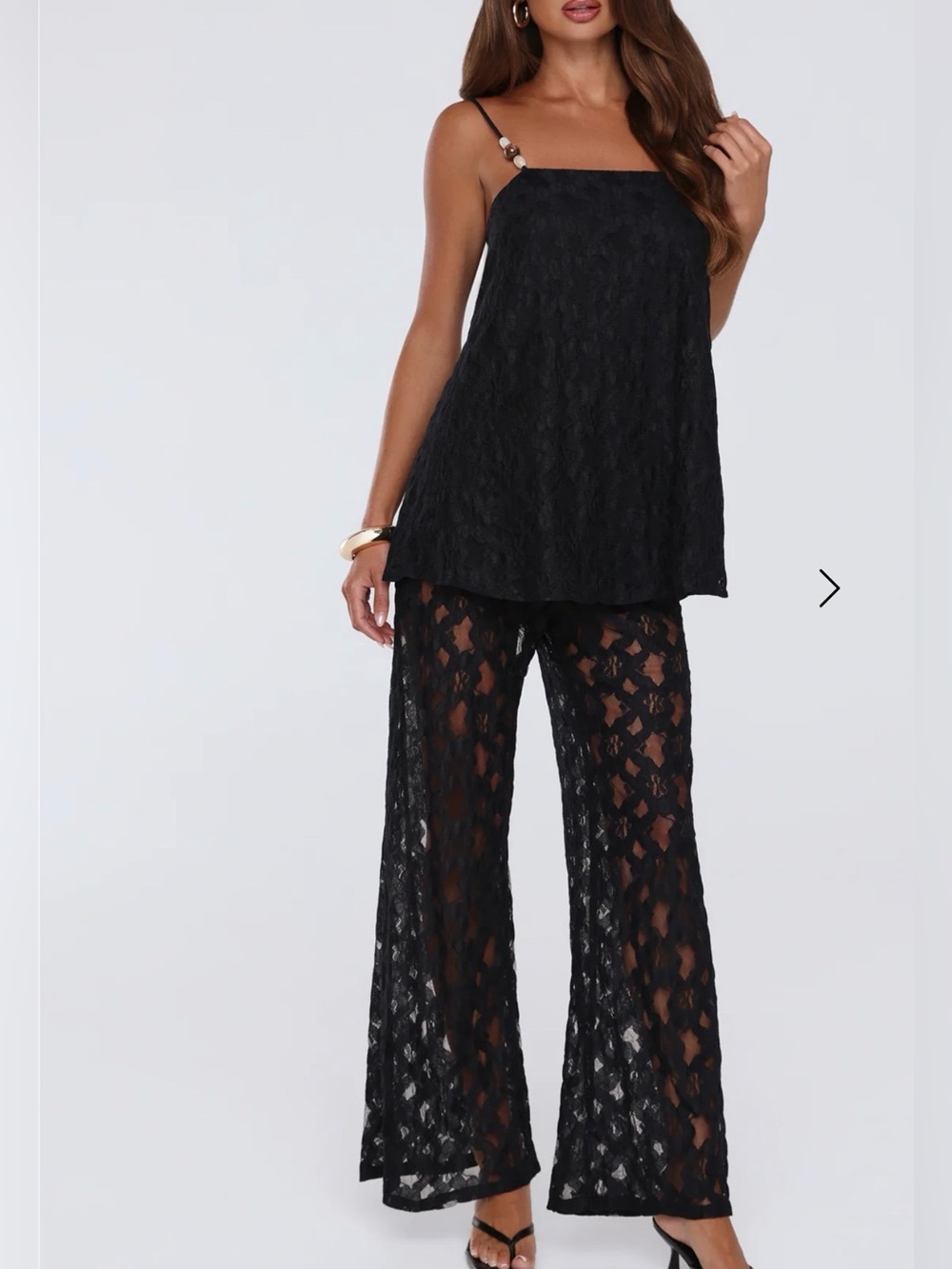 Hello Molly Black Dream Big Lace Set